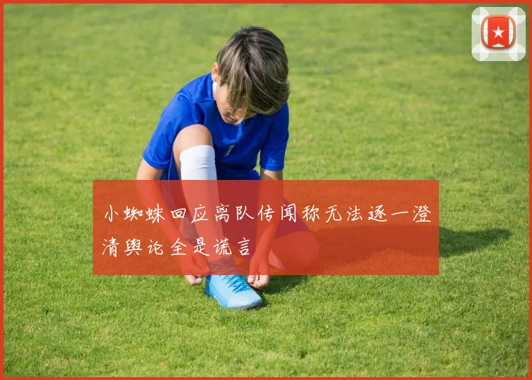 小蜘蛛回应离队传闻称无法逐一澄清舆论全是谎言